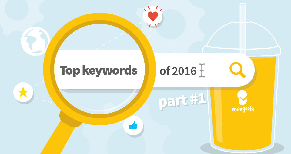 Top keywords of 2016